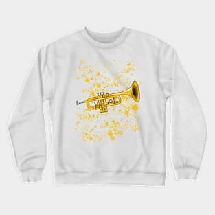 Trumpet Teacher Trumpeter Brass Musician Crewneck Sweatshirt